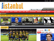 Tablet Screenshot of bizimistanbulgazetesi.com